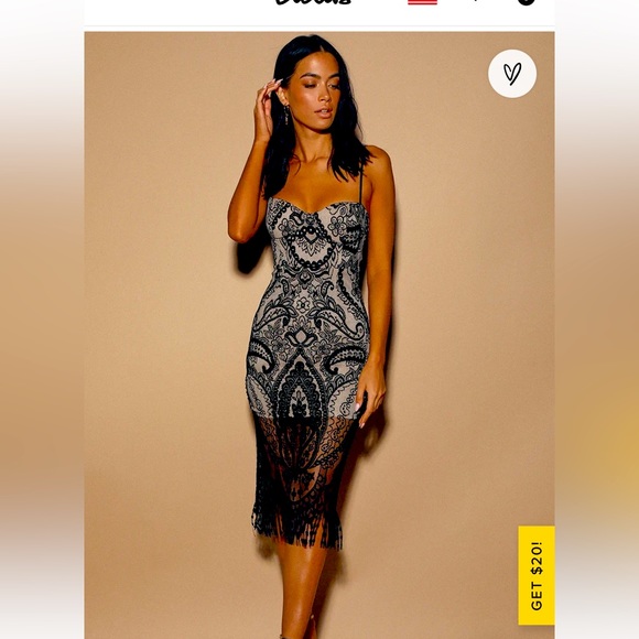 NWT Lulus lace bustier dress xs - Picture 1 of 11